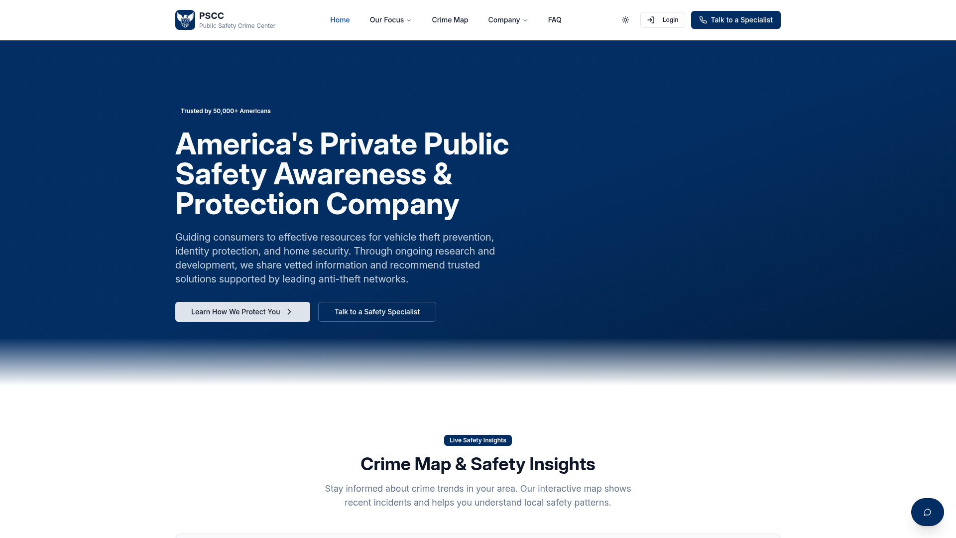 Public Safety Crime Center